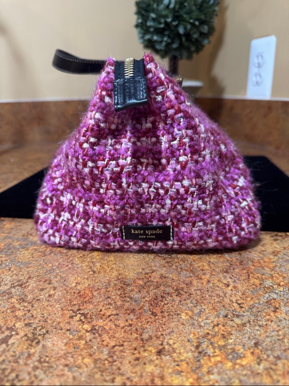 Kate spade rare tweed bag - Picture 2 of 3